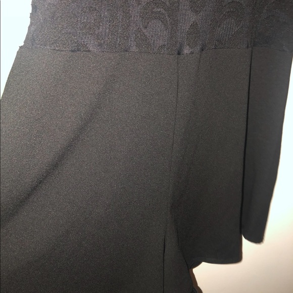 Fashion nova Black lace top romper - Picture 5 of 8